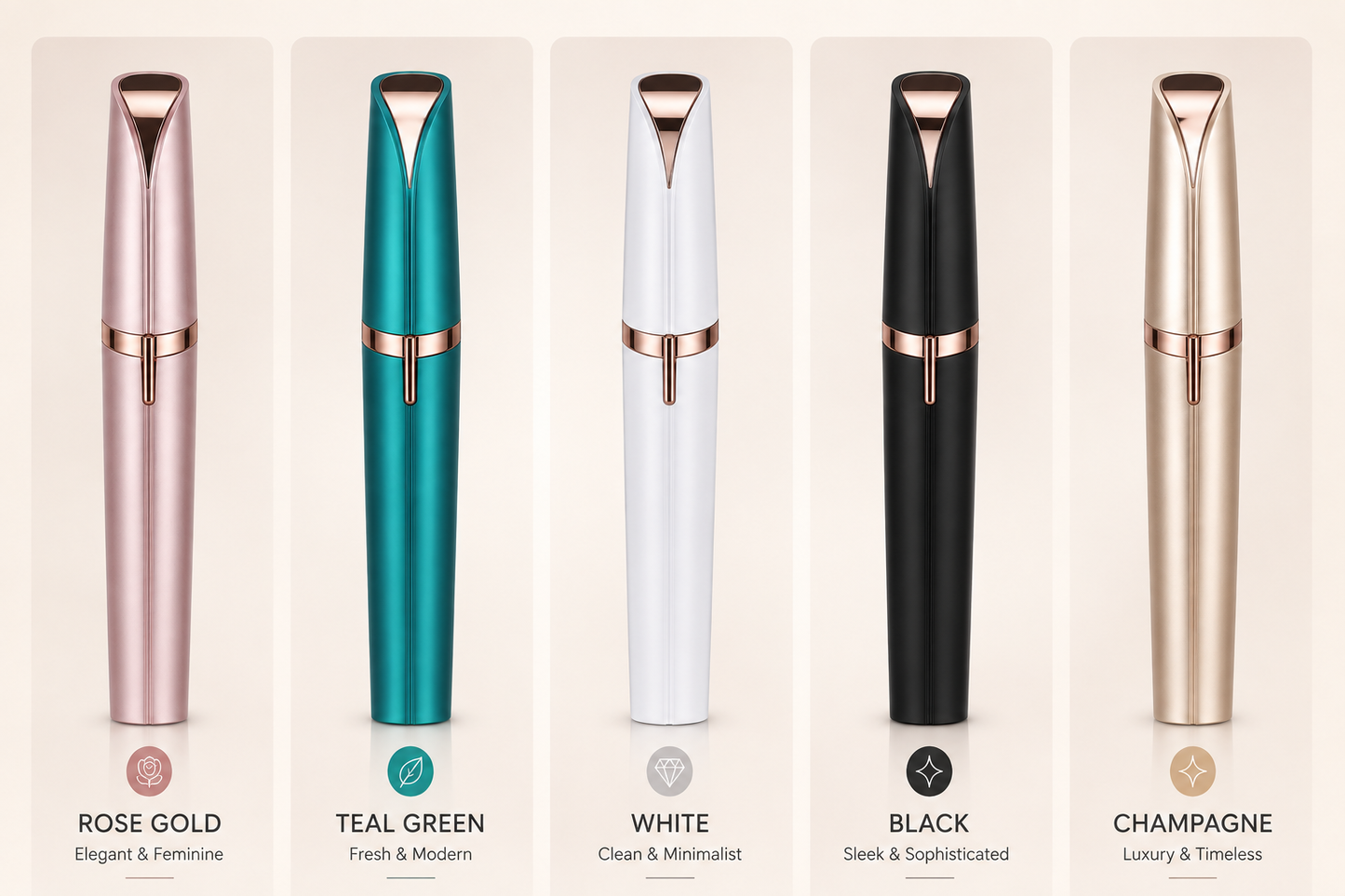 Luxury Precision Electric Eyebrow Trimmer